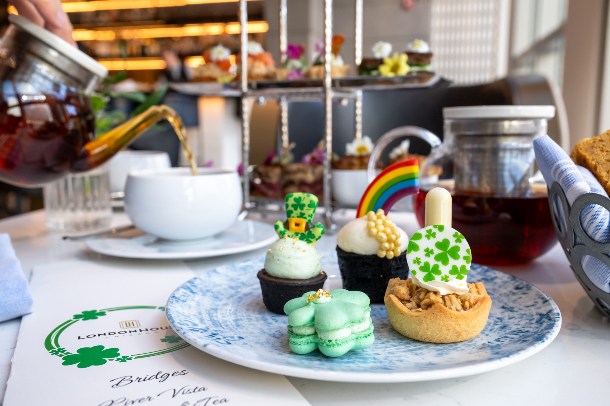 St. Patrick’s Day Tea Experience at LondonHouse Chicago